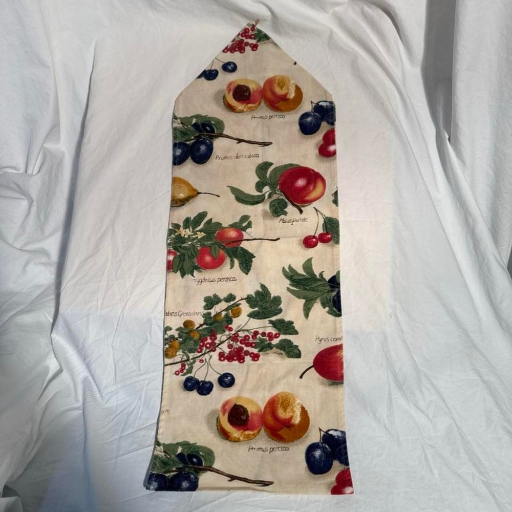 Vintage Tapestry Fruit Table Runner  & Wall Hanging 65x11.5 - Great Condition